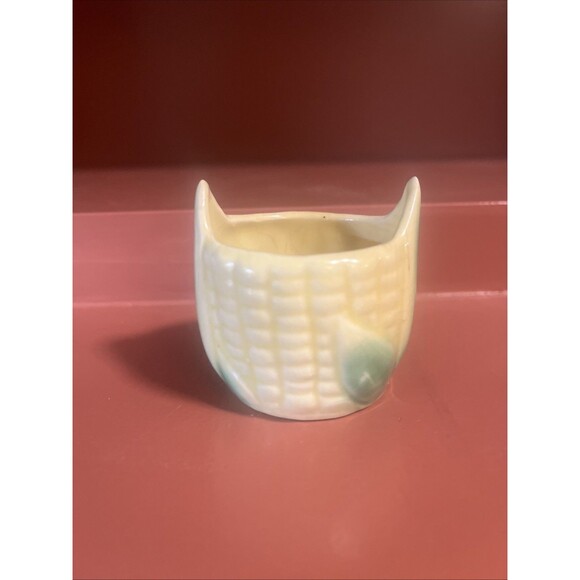 Vallona Starr Toothpick Holder Pottery California Corn Vintage Thanksgiving - Picture 2 of 5